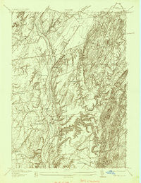 Fort Miller New York Historical topographic map, 1:24000 scale, 7.5 X 7.5 Minute, Year 1935