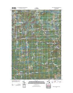 Fort Covington New York Historical topographic map, 1:24000 scale, 7.5 X 7.5 Minute, Year 2013