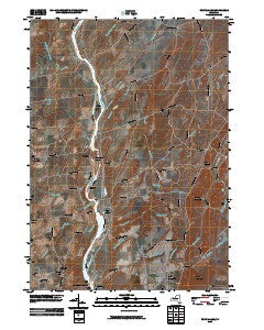 Fort Miller New York Historical topographic map, 1:24000 scale, 7.5 X 7.5 Minute, Year 2010