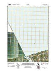 Fort Niagara New York Historical topographic map, 1:24000 scale, 7.5 X 7.5 Minute, Year 2012