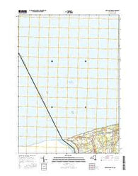 Fort Niagara New York Current topographic map, 1:24000 scale, 7.5 X 7.5 Minute, Year 2016