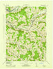 Franklin New York Historical topographic map, 1:31680 scale, 7.5 X 7.5 Minute, Year 1945