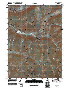Franklin New York Historical topographic map, 1:24000 scale, 7.5 X 7.5 Minute, Year 2010