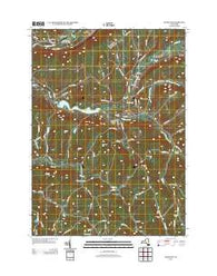 Franklin New York Historical topographic map, 1:24000 scale, 7.5 X 7.5 Minute, Year 2013