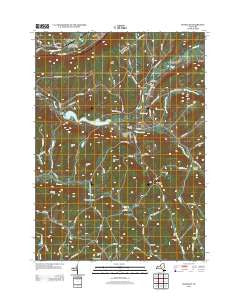 Franklin New York Historical topographic map, 1:24000 scale, 7.5 X 7.5 Minute, Year 2013