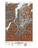 Franklin Falls New York Historical topographic map, 1:24000 scale, 7.5 X 7.5 Minute, Year 2010