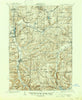 Franklinville New York Historical topographic map, 1:62500 scale, 15 X 15 Minute, Year 1924