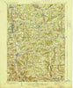Franklinville New York Historical topographic map, 1:62500 scale, 15 X 15 Minute, Year 1924