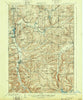 Franklinville New York Historical topographic map, 1:62500 scale, 15 X 15 Minute, Year 1924