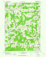 Freedom New York Historical topographic map, 1:24000 scale, 7.5 X 7.5 Minute, Year 1963