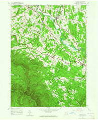 Freehold New York Historical topographic map, 1:24000 scale, 7.5 X 7.5 Minute, Year 1943