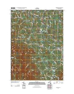 Freehold New York Historical topographic map, 1:24000 scale, 7.5 X 7.5 Minute, Year 2013
