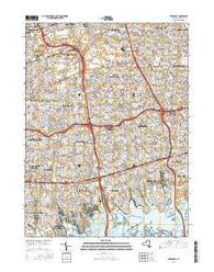 Freeport New York Current topographic map, 1:24000 scale, 7.5 X 7.5 Minute, Year 2016