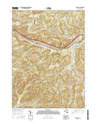 Friendship New York Current topographic map, 1:24000 scale, 7.5 X 7.5 Minute, Year 2016