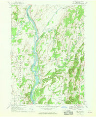 Ft Miller New York Historical topographic map, 1:24000 scale, 7.5 X 7.5 Minute, Year 1967