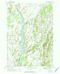 Ft Miller New York Historical topographic map, 1:24000 scale, 7.5 X 7.5 Minute, Year 1967