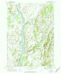 Ft Miller New York Historical topographic map, 1:24000 scale, 7.5 X 7.5 Minute, Year 1967