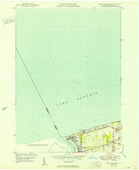 Ft Niagara New York Historical topographic map, 1:24000 scale, 7.5 X 7.5 Minute, Year 1950