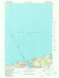 Ft Niagara New York Historical topographic map, 1:25000 scale, 7.5 X 7.5 Minute, Year 1980