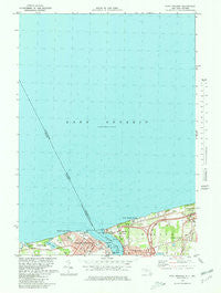 Ft Niagara New York Historical topographic map, 1:25000 scale, 7.5 X 7.5 Minute, Year 1980