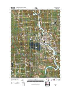 Fulton New York Historical topographic map, 1:24000 scale, 7.5 X 7.5 Minute, Year 2013