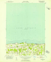 Furnaceville New York Historical topographic map, 1:24000 scale, 7.5 X 7.5 Minute, Year 1952