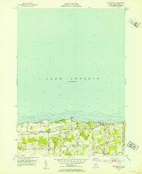 Furnaceville New York Historical topographic map, 1:24000 scale, 7.5 X 7.5 Minute, Year 1952