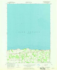 Furnaceville New York Historical topographic map, 1:24000 scale, 7.5 X 7.5 Minute, Year 1952