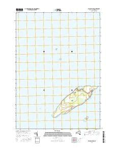 Galloo Island New York Current topographic map, 1:24000 scale, 7.5 X 7.5 Minute, Year 2016