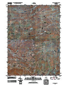 Gallupville New York Historical topographic map, 1:24000 scale, 7.5 X 7.5 Minute, Year 2010