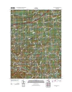 Gallupville New York Historical topographic map, 1:24000 scale, 7.5 X 7.5 Minute, Year 2013