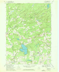 Galway New York Historical topographic map, 1:24000 scale, 7.5 X 7.5 Minute, Year 1970