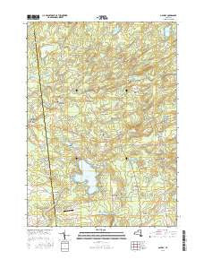 Galway New York Current topographic map, 1:24000 scale, 7.5 X 7.5 Minute, Year 2016