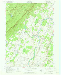 Gardiner New York Historical topographic map, 1:24000 scale, 7.5 X 7.5 Minute, Year 1957