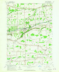 Gasport New York Historical topographic map, 1:24000 scale, 7.5 X 7.5 Minute, Year 1965