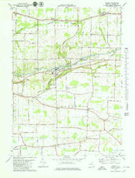 Gasport New York Historical topographic map, 1:25000 scale, 7.5 X 7.5 Minute, Year 1979