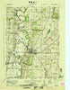 Geneseo New York Historical topographic map, 1:31680 scale, 7.5 X 7.5 Minute, Year 1944