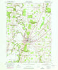 Geneseo New York Historical topographic map, 1:24000 scale, 7.5 X 7.5 Minute, Year 1950