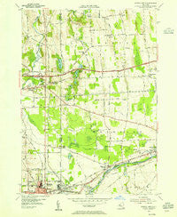 Geneva North New York Historical topographic map, 1:24000 scale, 7.5 X 7.5 Minute, Year 1953