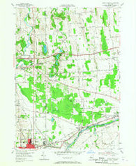Geneva North New York Historical topographic map, 1:24000 scale, 7.5 X 7.5 Minute, Year 1953