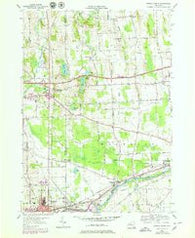 Geneva North New York Historical topographic map, 1:24000 scale, 7.5 X 7.5 Minute, Year 1953