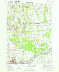 Geneva North New York Historical topographic map, 1:24000 scale, 7.5 X 7.5 Minute, Year 1953