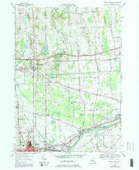 Geneva North New York Historical topographic map, 1:24000 scale, 7.5 X 7.5 Minute, Year 1953