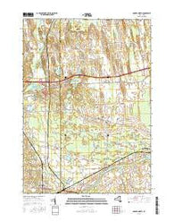 Geneva North New York Current topographic map, 1:24000 scale, 7.5 X 7.5 Minute, Year 2016