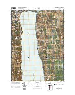 Geneva South New York Historical topographic map, 1:24000 scale, 7.5 X 7.5 Minute, Year 2013