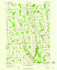 Genoa New York Historical topographic map, 1:24000 scale, 7.5 X 7.5 Minute, Year 1942