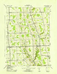 Genoa New York Historical topographic map, 1:31680 scale, 7.5 X 7.5 Minute, Year 1943