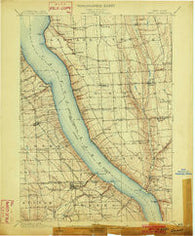 Genoa New York Historical topographic map, 1:62500 scale, 15 X 15 Minute, Year 1902
