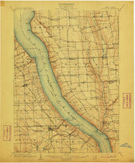 Genoa New York Historical topographic map, 1:62500 scale, 15 X 15 Minute, Year 1902