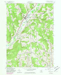 Gilbertsville New York Historical topographic map, 1:24000 scale, 7.5 X 7.5 Minute, Year 1943
